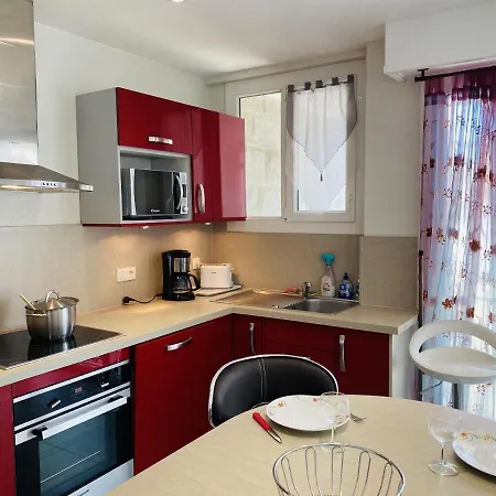 Apartman Tal Mor 2 - Balcon Vue Mer, Wifi, Plage 50m - D8 *